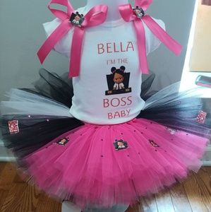 Boss baby tutu set